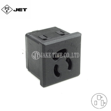 NEMA L5-15R 鎖入式防鬆電源單插座 伺服器機櫃插座 (台規日規 1U , 35mm*35mm ,符合 JIS C 8303)