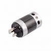 Audio Plug NEMA 5-15P 音響級美規電源插頭 銀色烤漆, 黑色碳纖維外殼, 鍍銠