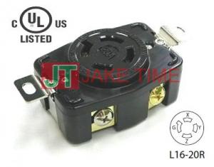 JT-1620LR NEMA L16-20R 美规引挂式暗插座